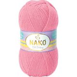 Nako Elit Baby Anti-Pilling El Örgü Ipi Ipliği Yünü Renk KODU:6837-PEMBE