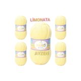 NAKO Elıt Baby El Örgü Ipi 5 Lı Paket (100gr X 5 Adet)