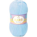 Nako Elit Baby RENK:04687 (Bebek Mavisi) Anti-Pilling El Örgü Ipi/yünü 1 Adet
