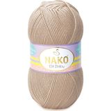 Nako Elit Baby Ten Renkli Örgü İpi %100 Premium Anti Pill Akrilik Özellikli 100 g
