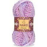Nako Hercai Ebruli Örgü Ipi 28165 / 5 Adet - Yok - Pembe