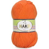 Nako Lüks Minnoş Baby El Örgü Ipi Bebe Yünü - 5525 Turuncu