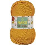 NAKO N.ako Elit Baby Anti Pilling Tüylenmeyen Bebek Ipi 1636 Parlak Altın
