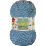 NAKO N.ako Elit Baby Anti Pilling Tüylenmeyen Bebek Ipi 1986 Kot Mavi