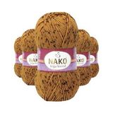 Nako No: 31750 5 Adet Vega Tweed Premium Akrilik El Örgü İpi Yünü