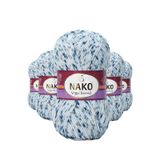 Nako No: 31924 Vega Tweed Premium Akrilik 5 Adet El Örgü İpi Yünü