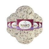 Nako No: 35017 5 Adet Vega Tweed Premium Akrilik El Örgü İpi Yünü