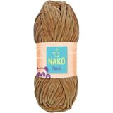 Nako Panda Kadife Örgü Ipi 14220 /5 Adet - Yok - Açık Kahve