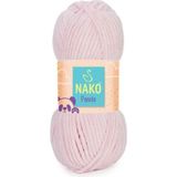 Nako Panda Kadife Örgü Ipi 3092 /5 Adet - Yok - Toz Pembe