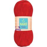Nako Panda Kadife Örgü Ipi 3108 /5 Adet - Yok - Kırmızı