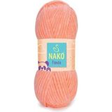 Nako Panda Kadife Örgü Ipi 3120 /5 Adet - Yok - Nar Çiçeği