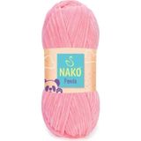 Nako Panda Kadife Örgü Ipi 3121 /5 Adet - Yok - Pembe
