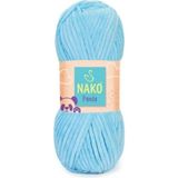 Nako Panda Kadife Örgü Ipi 3123 /5 Adet - Yok - Mavi