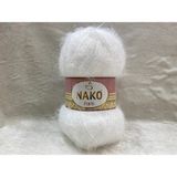 Nako Paris 00208 5 Adet El Örgü Iplikleri Yelek Hırka Kazak Atkı Bere Iplikleri Beyaz