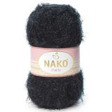 Nako Paris 00217 5 Adet El Orgu Iplikleri Yelek Hirka Kazak Atki Bere Ipi Siyah