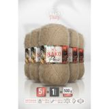 NAKO PARIS • Deve Tüyü (11237) • 5'li Paket × 100 gr / 245 m • Örgü İpi • Hırka, Yelek, Bere, Atkı