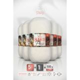 NAKO PARIS • Ekru (300) • 5'li Paket × 100 gr / 245 m • Örgü İpi • Hırka, Yelek, Bere, Atkı