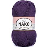 NAKO Pırlanta Amigurumi El Örgü İpi 60 Mürdüm