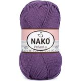 NAKO Pırlanta Amigurumi El Örgü İpi 6684 Açık Mürdüm