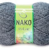Nako Rekor 193 Koyu Gri Melanj Örgü İpi