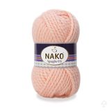Nako Spaghetti 11527 Powder El Örgü İpi