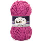 NAKO Spaghetti %25 Yünlü El Örgü Ipi 5571 Sıklamen