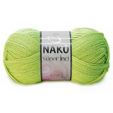 Nako Süper İnci 10268 Yaprak Yeşili 5 Adet Örgü İpi