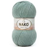 Nako Süper İnci 11537 Pastel Yeşil 5 Adet Örgü İpi