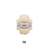 Nako Süper İnci 256 Cream Yünlü İplik