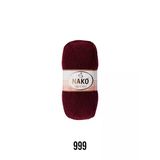 Nako Süper İnci 999 Claret Red Yünlü İplik