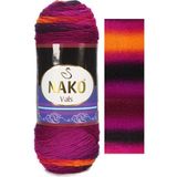 Nako Vals El Örgü Ipi Renk KODU:87562 - Mor - Pembe