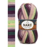 NAKO Vega Stripe Ebruli Örgü İpi 82414