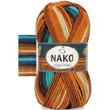 NAKO Vega Stripe Ebruli Örgü İpi 83601