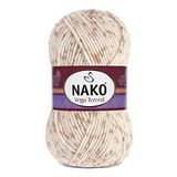 Nako- Vega Tweed El Örgüsü İplik, Örgü Yünü 5'li Yumak Paketi (35032)