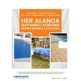 Nakpilsa 100-120gr Ebatlı Branda Mavi 5x5 m
