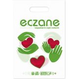 Naksan Elgeçme Eczane Poşeti (No:0) 20X30 cm (Tasarım 2) - 100 Adet