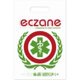 Naksan Elgeçme Eczane Poşeti (No:1) 22X33 cm (Tasarım 5) - 100 Adet