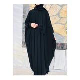NAKŞİDİL Yarasa Ferace Siyah