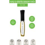 Nalan Sultan | “Kaş & Kirpik Serumu – Hacim & Uzatma – Vitamin & Bakım – Canlandırıcı Etki, %100 Bitkisel Yıpranmış Kirpiklere Özel Selvi Yağlı Bakım Yağı (10ml) - Şeffaf