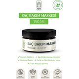 Nalan Sultan | Saç Bakım Maskesi – Badem Yağlı & Besleyici Doğal Maske | Parlaklık ve Nem Desteği | 150 ml