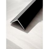 Nalbur Bakkal Alüminyum Köşe Profili Alüminyum Köşebent Siyah L Profil 2 cm x 2 cm Ölçü Seçiniz - 150cm