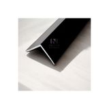 Nalbur Bakkal Alüminyum Köşe Profili Alüminyum Köşebent Siyah L Profil ( 2 Cm X 2 Cm X 200 Cm ) 2Mt