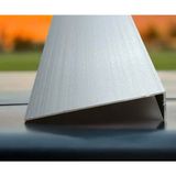 Nalbur Bakkal Pvc Aksesuar 20X60MM Alüminyum L Köşebent Köşebent Profili Köşe Çıtası - 100cm