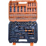 Nalbur Center Profesyonel Cr-V Kaplama Lokma Takımı 1/2 -1/4 108 Parça