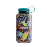 Nalgene 32 oz Geniş Ağızlı Su Şişesi - Woodsmans Botanik Eğrelti Otları