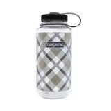 Nalgene 32Oz Wide Mouth Beige Plaid Tritan Suluk Bej