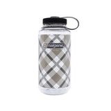 Nalgene 32oz Wide Mouth Beige Plaid Tritan Suluk