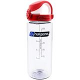 Nalgene Atlantis içecek şişesi şeffaf/kırmızı 0,6 L