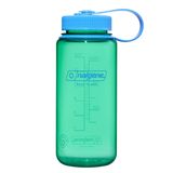 Nalgene Su şişesi – Hafif Sustain Tritan BPA içermez, kırılmaz şişe, sırt çantasıyla seyahat, yürüyüş, fitness stüdyosu için, 473 ml, geniş açıklık, pastel yeşil, 46 ons
