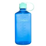 Nalgene Su şişesi – Hafif Sustain Tritan BPA içermez, kırılmaz şişe, sırt çantasıyla seyahat, yürüyüş, fitness stüdyosu için, 907 ml, dar ağız, peygamber çiçeği mavisi, 32 oz